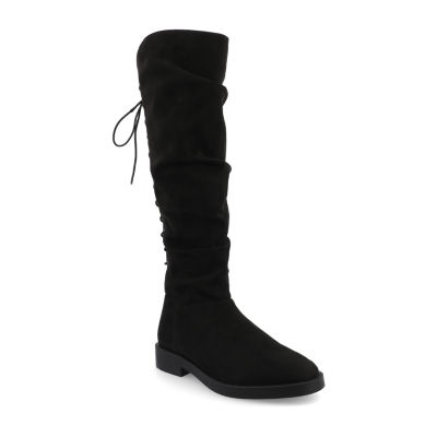 Journee Collection Womens Mirinda Flat Heel Dress Boots