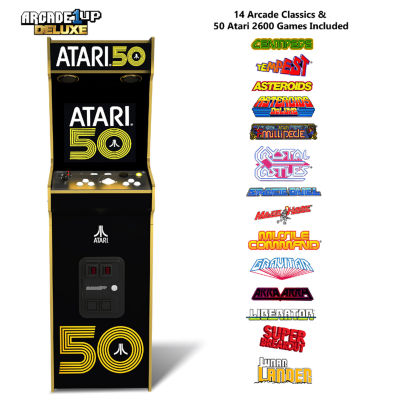 Arcade 1up "Atari 50th Anniversary 17"" Dlx" Arcade Machine