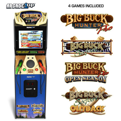 Arcade 1up Big Buck Hunter Deluxe Arcade Machine