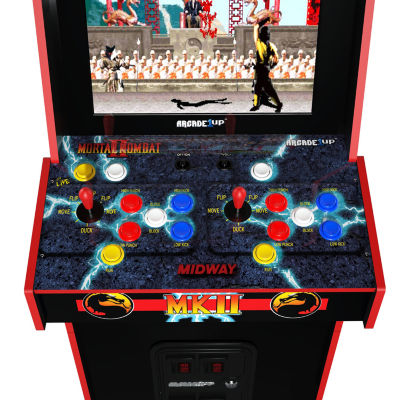 Arcade 1up Mortal Kombat Ii Dlx Ed Arcade Machine