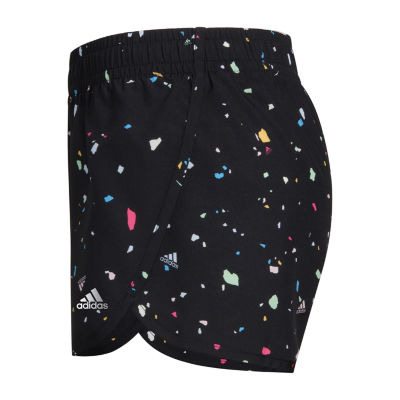 adidas Big Girls Mid Rise Running Short