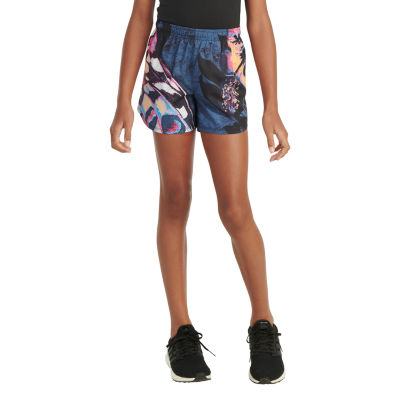 adidas Pull-On Big Girls Mid Rise Running Short