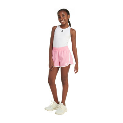 adidas Big Girls Mid Rise Running Short