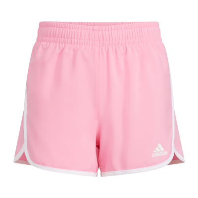 adidas Big Girls Mid Rise Running Short