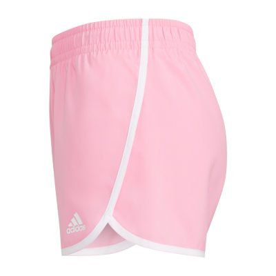 adidas Big Girls Mid Rise Running Short