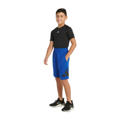 adidas Little Boys Mid Rise Pull-On Short