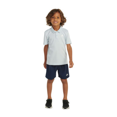 adidas Little Boys 2-pc. Short Set