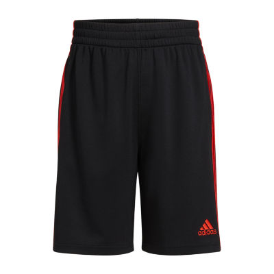 adidas Little Boys Mid Rise Knit Pull-On Short