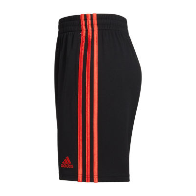 adidas Little Boys Mid Rise Knit Pull-On Short