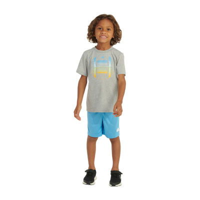 adidas Little Boys 2-pc. Short Set