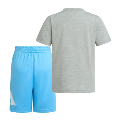 adidas Little Boys 2-pc. Short Set