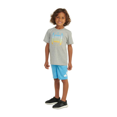 adidas Little Boys 2-pc. Short Set