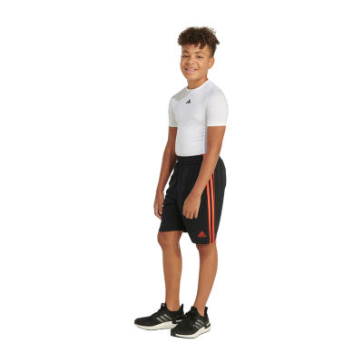adidas Big Kid Boys Mid Rise Pull-On Short