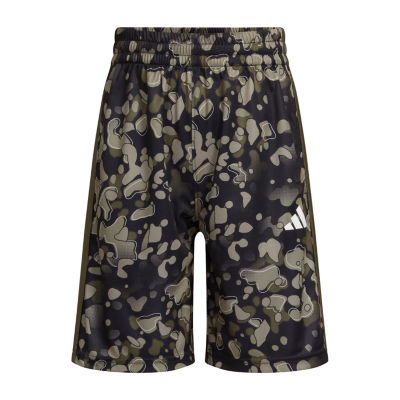 adidas Big Kid Boys Mid Rise Pull-On Short