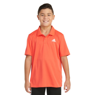 adidas Big Boys Short Sleeve Polo Shirt