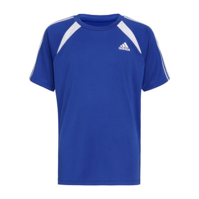 adidas Big Boys Crew Neck Short Sleeve Graphic T-Shirt