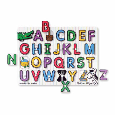 Melissa & Doug See-Inside Alphabet Peg Puzzle