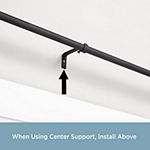 Kenney Industrial Style 3/4 IN Adjustable Curtain Rod