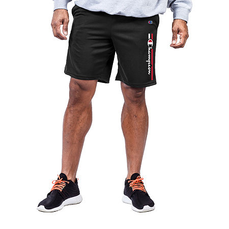 Champion Mens Fleece Workout Shorts - Big and Tall, 6x-large, Black