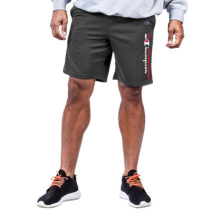 Champion Mens Fleece Workout Shorts - Big and Tall, 4x-large Tall, Black