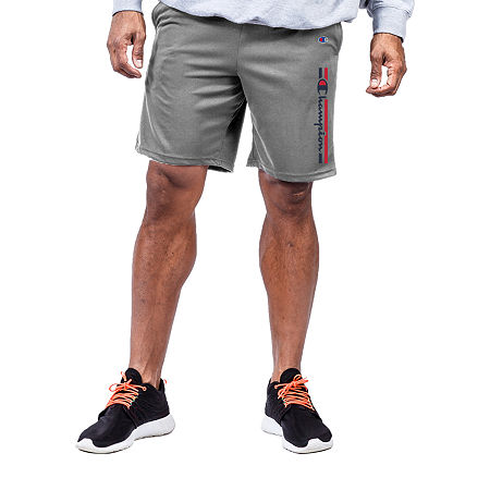 Champion Mens Fleece Workout Shorts - Big and Tall, 5x-large Tall, Black