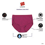 Hanes Ultimate™ Cool Comfort™ Cotton Ultra Soft 6 Pack Cooling Brief Panty 40h6cc