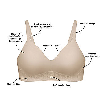 Playtex Secrets® Ultra Soft ComfortFlex Fit® Convertible Wirefree Bra  US4830 - JCPenney