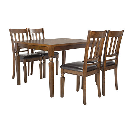 Kodiak Kitchen And Dining Room Collection 5-pc. Rectangular Dining Set, One Size, Brown