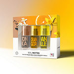 Solinotes Eau De Parfum Tonka, Orange Blossom, & Vanilla 3-Pc Gift Set ($36 Value)