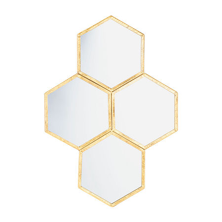 Safavieh Galen Wall Mount Wall Mirror In Yellow