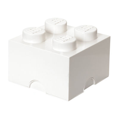 LEGO® Storage Brick 4 White Toy Box