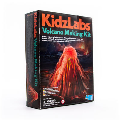 Toysmith 4m Kidzlabs Volcano Making Kit - Diy Geology Chemistry Lab Stem Toys Gift For Kids & Teens; Boys & Girls; Model:3431 Discovery Toy