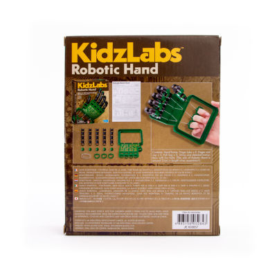 Toysmith 4m Kidzlabs Robotic Hand Kit - Diy Mechanical Robot Science - Stem Toys Educational Gift For Kids & Teens; Girls & Boys; Multi (3774) Discovery Toy