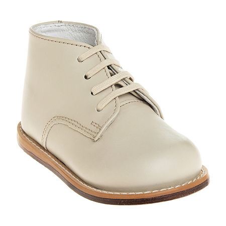 Josmo Boys Oxford Shoes, 5, Beige