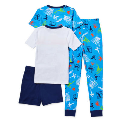 Little & Big Boys 4-pc. Jurassic World Pajama Set