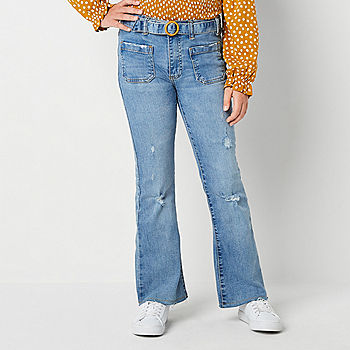 Thereabouts Little & Big Girls Flare Leg Jean