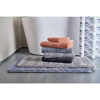 Fieldcrest Heritage Oversized Spa Bath Towel | Gray | One Size | Bath Towels Bath Sheets