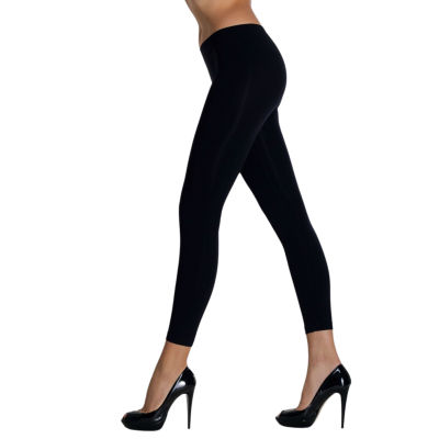 Lechery Fleece 1 Pair Footless Tights, Color Black JCPenney