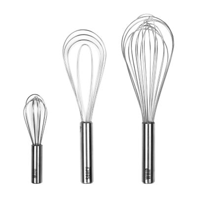 Zulay Kitchen Balloon Stainless Steel Whisk with Soft Silicone Handle (12  inch)
