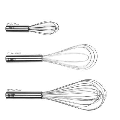 Tovolo Stainless Steel 3-pc. Whisk Set