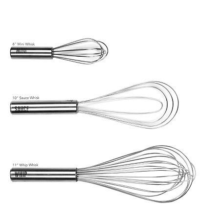 Tovolo Stainless Steel 3-pc. Whisk Set, One Size, Stainless Steel