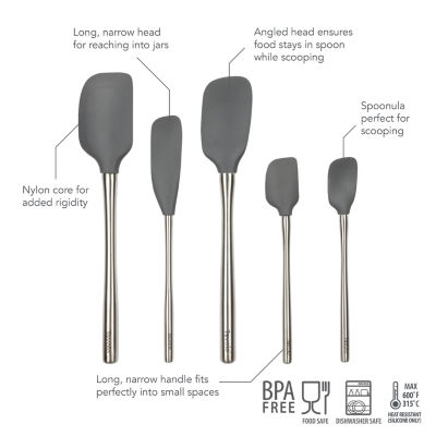 Tovolo Flex-Core Stainless Steel 5-pc. Spatula