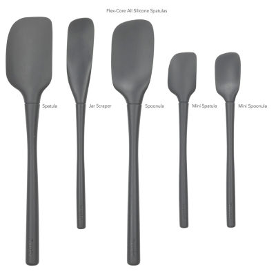 Tovolo Flex-Core All Silicone 5-pc. Spatula Set