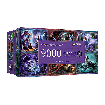 Trefl 9000-pc. Puzzle In Blue
