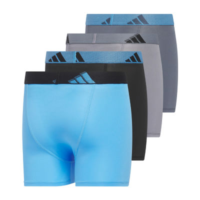 adidas Big Kid Boys 4 Pack Boxer Briefs S-5158609a