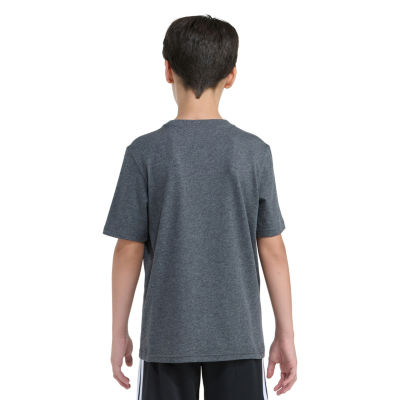 adidas Big Kid Boys Crew Neck Short Sleeve Regular Fit Graphic T-Shirt