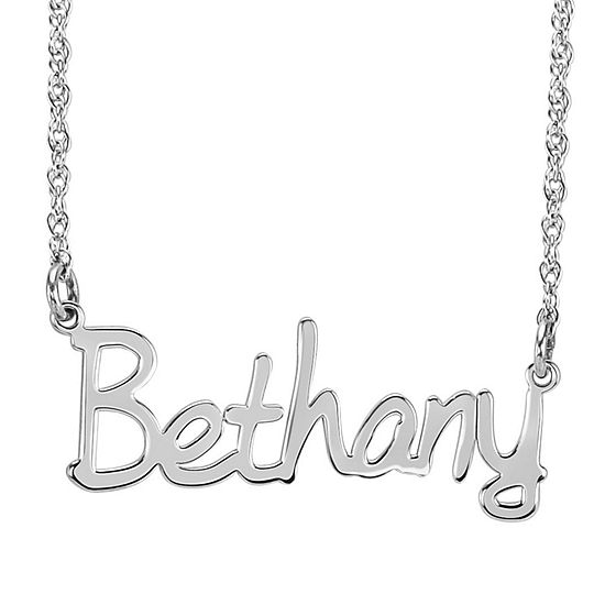 Personalized 30mm Name Necklace