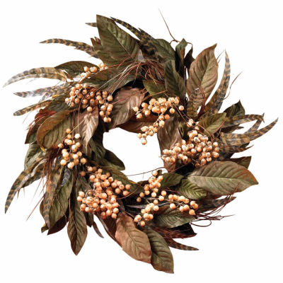 Nearly Natural 24in Wreath