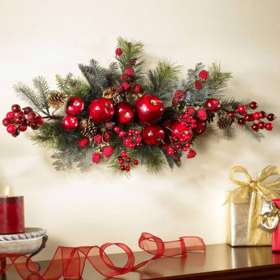 Nearly Natural 30in Indoor Christmas Swag