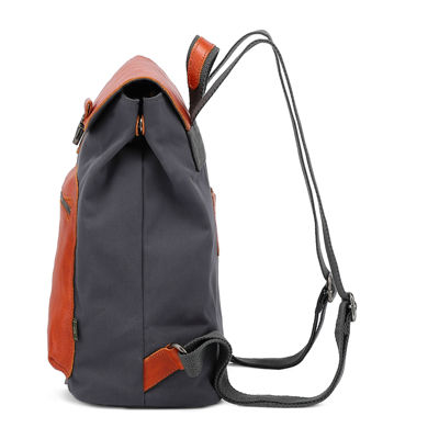 TSD Brand Valley Trail Coated Canvas Backpack